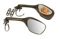 Emgo 20-69791 Matte Black Right Side Replacement Mirror For Kawasaki Gsxr 
