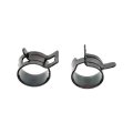 Spring Type Hose Clamps Steel Black Manual Adjustment 0 75 In Maximum Diameter 39 Band Width Alx-pau-mm-14082-cl360a50