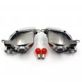 Httmt- Clear Turn Signals Light Side Marker Compatible With 1999-2003 2004 2005 2006 2007 Suzuk Hayabusa Gsxr1300 R