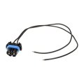 Headlight Socket For Chevy K1500 K2500 1996 1997 Black Oval Shape Female Terminal Blade Pin Type 10 25 In Wire Harness 