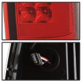Acanii For 1999-2002 Chevy Silverado 1500 2500 3500 99-06 Gmc Sierra Red Led Tube Tail Lights Brake Lamps Left Right