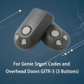 2-pack Garage Door Opener Remote Control For Genie Intellicode Overhead Gic90-3 Gic Ocdt-3 Git90-3 Acsctg Type 3 And 33069t