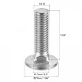 Uxcell 1 2-13x1-3 4 Carriage Bolt Round Head Square Neck 304 Stainless Steel 5pcs