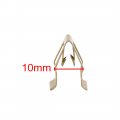 Uxcell 10pcs 10mm Hole Metal Rivets Car Interior Door Panel Trim Clips Fastener