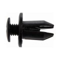 Nylon Blind Rivets Black Screw Type Head Countersunk 7mm Hole Size 25 Pieces Replacement For 90657sa60030 94198687 N30413356a 