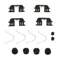 084-1787 Disc Brake Hardware Kit For Rear Car Brakes Machined Finish Vehicle Specific Fit 