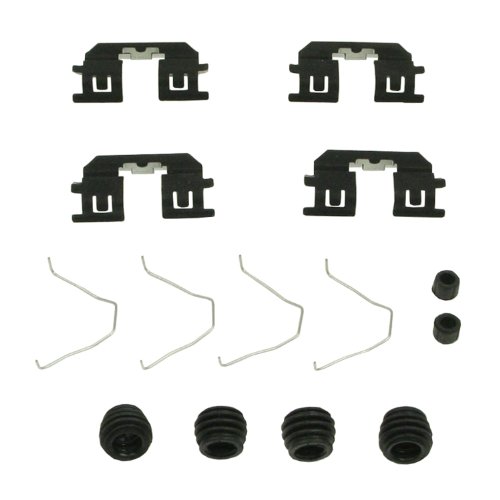 084-1787 Disc Brake Hardware Kit For Rear Car Brakes Machined Finish Vehicle Specific Fit