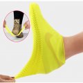 Waterproof Shoe Covers Non-slip Silicone Rain Elasticity Galoshes For Traveling Reusable Boot Snow Bowling Travel Indoor