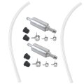 Brake Bleeder Hose With One Way Valve 2 Piece Clutch Bleeding Tool Kit 