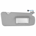 Right Passenger Side Sun Visor For Honda Crv 2017 2018 2019 2020 2021 2022 Gray Car With Light Replaces 83230tlaa12za Uv 