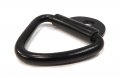 The Rop Shop 6 Pack 1 4 Black Steel D Ring Bracket Clip Anchor Tie Down Trailer Truck Atv Boat