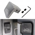 Silver Hood Latch Release Handle Cable Kit Fit For Honda Civic 1996-2011