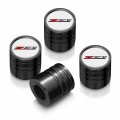 Ipick Image For Chevrolet Z71 Logo In White On Black Aluminum Cylinder-style Tire Valve Stem Caps