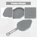2pcs 28913jk60a Gray Car Windshield Washer Fluid Reservoir Tank Bottle Cap Cover For Nissan 350z 370z Cube