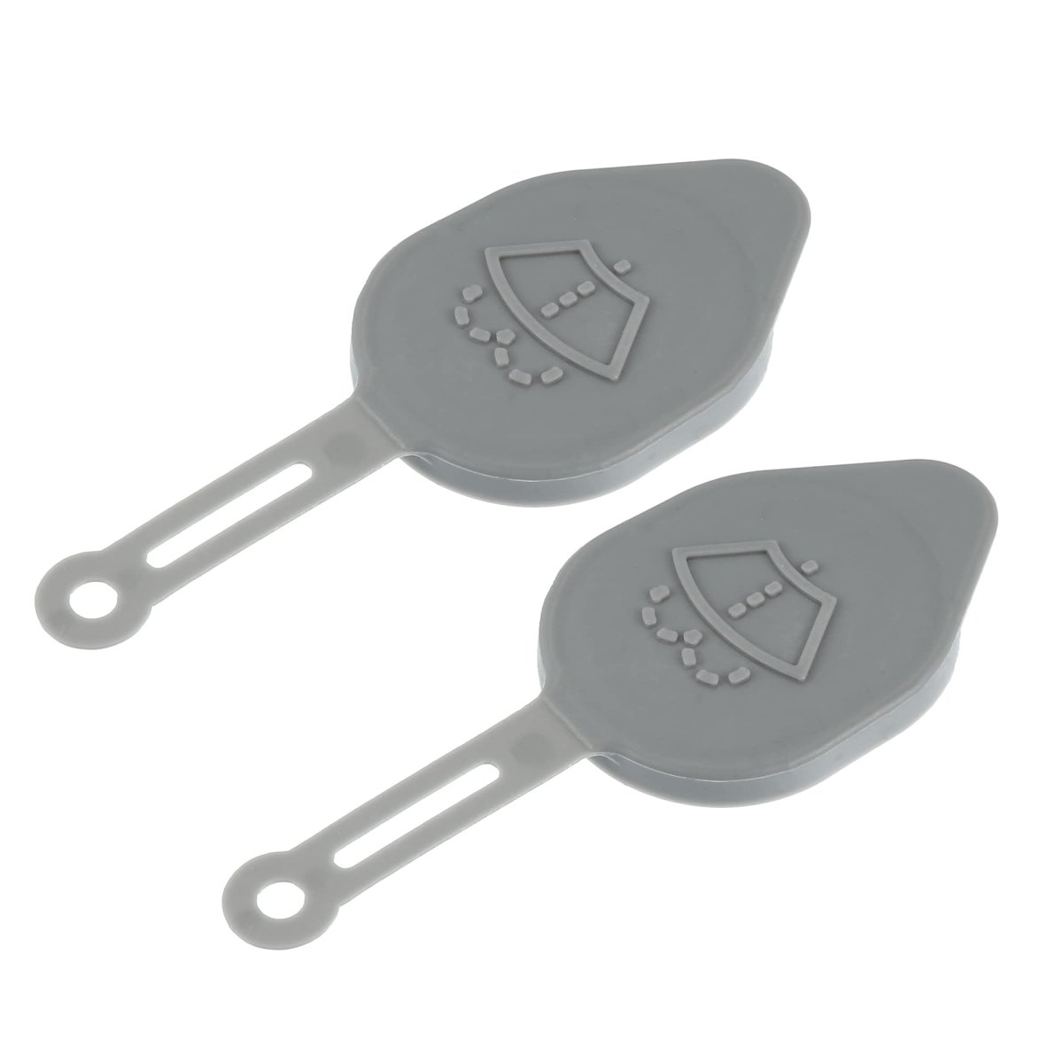 2pcs 28913jk60a Gray Car Windshield Washer Fluid Reservoir Tank Bottle Cap Cover For Nissan 350z 370z Cube