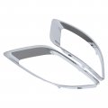 Xtremeamazing 2pcs Chrome Front Driver And Passenger Side Fog Light Trim Frame For Durango 2014-2020 