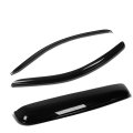 Ford Mustang 2pcs Window Deflector Rain Guard 38 Inches Sun Roof Visor Dark Smoke 