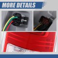Rear Led Tail Lights Brake Lamps Assembly With Reverse Light Compatible Ram 1500 2500 3500 2013-2022 Driver And Passenger Side