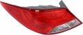 Evan-fischer Tail Light Assembly For 2015-2017 Hyundai Accent Sedan Driver Side 