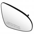 Aintier Passenger Side Exterior Mirror Replacement Glass With Heating Compatible 2012-2017 For Toyota Camry Yaris 2014-2017