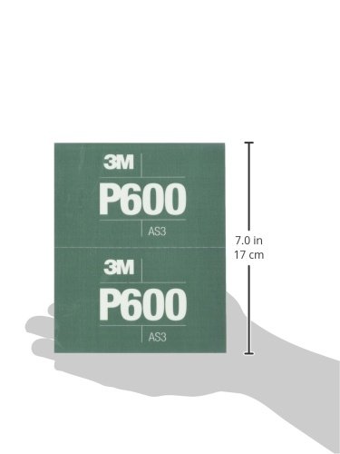 Hookit 34339 Flexible Abrasive Hand Sheet 270j 140 Mm X 171 P600 Pn34339