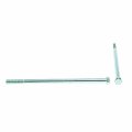 Prime-line Hex Bolts 3 In -16 X 8 A307 Grade A Zinc Plated Steel 10 Pack