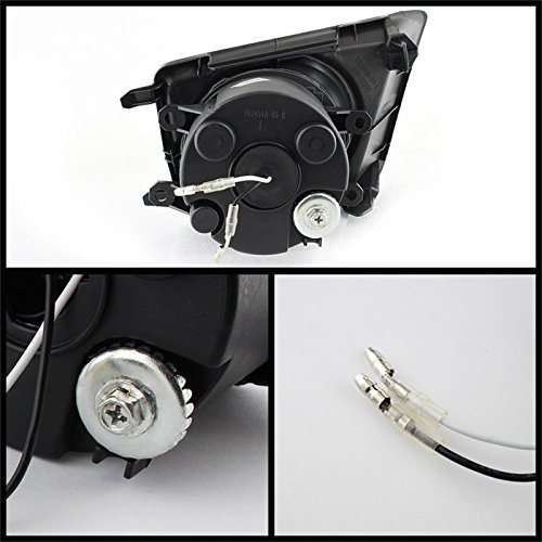 Spyder Auto Led Fog Lights Black Clear