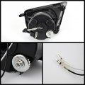 Spyder Auto Led Fog Lights Black Clear