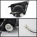 Spyder Auto Led Fog Lights Black Clear