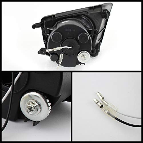 Spyder Auto Led Fog Lights Black Clear