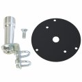 Strobe Beacon Universal Mirror Mounting Bracket For Trucks Mbf-40202 Heavy Duty Aluminum Construction Fits Brackets Or Posts Up