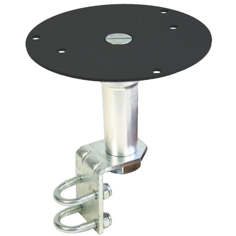 Strobe Beacon Universal Mirror Mounting Bracket For Trucks Mbf-40202 Heavy Duty Aluminum Construction Fits Brackets Or Posts Up