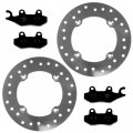 Compatible With Front Left Right Brake Discs Pads Can-am Commander 800r 2018 705601150 