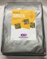 16 X 20 Heavy Duty Silver Poly Tarp 