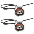 Hisport 645-673 Side Marker Pigtail Connector Harness Replacement For Toyota Lexus Camry Prius Rav4 2pcs 