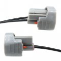 Hisport 645-673 Side Marker Pigtail Connector Harness Replacement For Toyota Lexus Camry Prius Rav4 2pcs