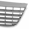 Fo1200397 Factory Style Front Bumper Grill Grille Assembly Compatible With Ford Explorer Eddie Bauer Limited 2002-2005 Chrome