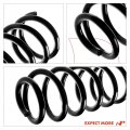 A-premium 2pcs Rear Suspension Coil Spring Set Compatible With Mini R50 R53 Cooper 2002-2006 Driver And Passenger Side Replace