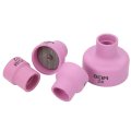 Keenso Portable Ceramic Welding Cup Set Alumina Torch Gas Lenses Kit For Industrial Supply Wp 17 18 26 1 6