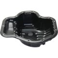 Oil Pan For Toyota Camry 2002 2003 2004 2005 2006 2l 4 Cylinder Front Sump 4 5 Qts Capacity Steel Material Includes Drain Plug 