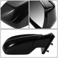 Auto Dynasty Hy1321199 Factory Style Passenger Right Side Mirror Manual Folding Power Adjust Compatible With Santa Fe 13-17