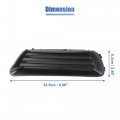 Uxcell 1 Pair Fog Light Grille Cover Trim Lamp No 5212806050 5212706050 52128-33060 52127-33050 For Toyota Camry 2007-2009