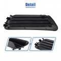 Uxcell 1 Pair Fog Light Grille Cover Trim Lamp No 5212806050 5212706050 52128-33060 52127-33050 For Toyota Camry 2007-2009