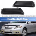 Uxcell 1 Pair Fog Light Grille Cover Trim Lamp No 5212806050 5212706050 52128-33060 52127-33050 For Toyota Camry 2007-2009