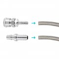 Uxcell Quick Disconnect Set 13 3mm Barb Hose Air Compressor Fitting