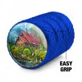 Cabin Critters Deer Raccoons Rabbits And Fox Valve Stem Caps For Tire Rim Wheel Aluminum Blue