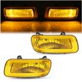 Hecasa Fog Lights For 2004-2006d F-150 F150 Replacement For 5l3z15200a 5l3z15201a Fo2593209 Fo2592209 Lamp Yellow Lens Driver 