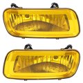 Hecasa Fog Lights For 2004-2006d F-150 F150 Replacement For 5l3z15200a 5l3z15201a Fo2593209 Fo2592209 Lamp Yellow Lens Driver