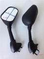 Httmt Mt067-bk Black Oem Aftermarket Mirrors Compatible With 2003-2005 Yzfr6 Yzf-r6 2006-2009 Yzfr6s Yzf-r6s