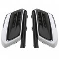 Kuafu Fog Light Cover Pair Compatible With 2015-2016 Chevy Chevrolet Cruze 2016 Limited Replacement For Gm1038184 Gm1039184